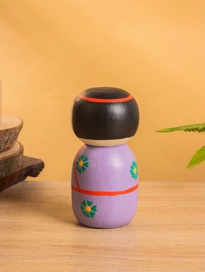 Деревянная кукла кокеши «Зои», 7x7.5x15 см