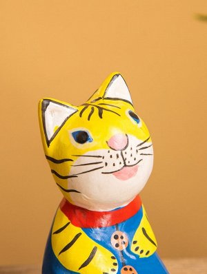 Сувенир «Тигренок», 3x4x6 см, дерево