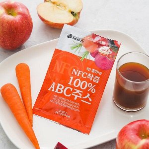 Натуральный 100% витаминный сок Mippeum NFC 100% ABC Juice, 70мл