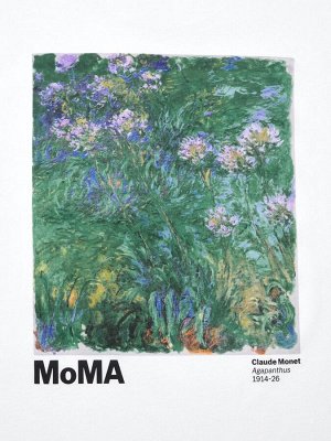 UNIQLO UT - футболка “MoMA Art Icons” с принтом из коллекции Нью-Йоркского Музея современного искусства - 00 WHITE