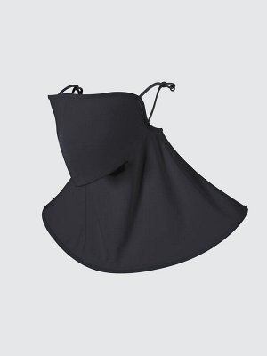 UNIQLO - защитная маска для лица с эффектом охлаждения и УФ-защитой - 09 BLACK