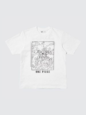 UNIQLO UT - футболка с дизайном “One Piece” из коллекции UT Archive - 00 WHITE