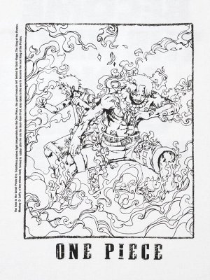 UNIQLO UT - футболка с дизайном “One Piece” из коллекции UT Archive - 00 WHITE