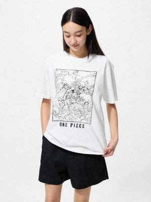 UNIQLO UT - футболка с дизайном “One Piece” из коллекции UT Archive - 00 WHITE