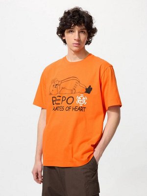 UNIQLO UT - футболка с принтом “One Piece” из коллекции UT Archive - 23 ORANGE