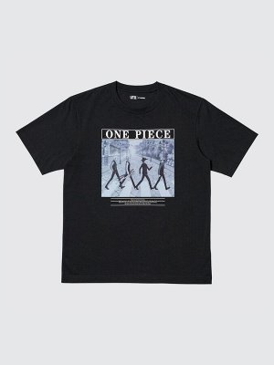 UNIQLO UT - футболка с принтом “One Piece” из коллекции UT Archive - 09 BLACK