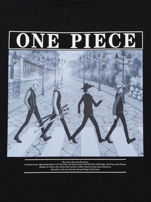 UNIQLO UT - футболка с принтом “One Piece” из коллекции UT Archive - 09 BLACK