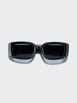 UNIQLO - прямоугольные солнцезащитные очки - 09 BLACK