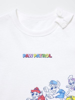 UNIQLO UT - футболка с героями "Щенячьего патруля" - 00 WHITE