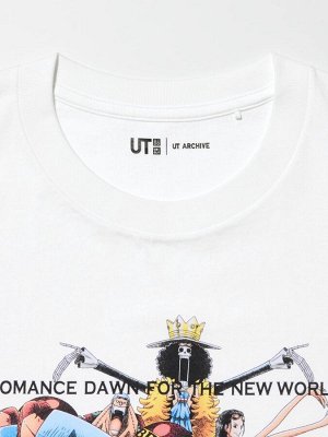 UNIQLO UT - футболка с принтом “One Piece” из коллекции UT Archive - 00 WHITE