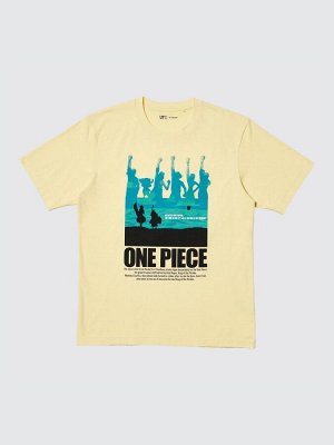 UNIQLO UT - футболка с принтом “One Piece” из коллекции UT Archive - 41 YELLOW