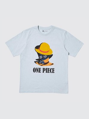 UNIQLO UT - футболка с принтом “One Piece” из коллекции UT Archive - 60 LIGHTBLUE