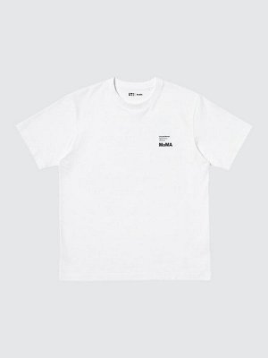 UNIQLO UT - футболка “MoMA Art Icons” с принтом из коллекции Нью-Йоркского Музея современного искусства - 00 WHITE