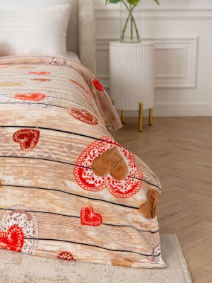 Сердцеедка Плед велсофт  200*220