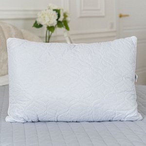 Подушка "Файберфлекс"  у/степ п/э(бел) 48*68 (550г)файберфлекс,х/б кант,пакет с пл.ручкой(Н)