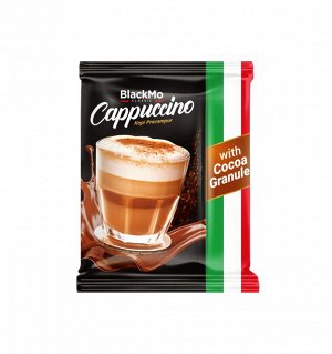 BLACKMO Cappuccino Напиток растворимый, кофейный капучино классик 25,5 гр*18шт