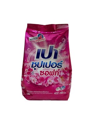 LION "PAO" Стиральный порошок для всех типов стир.маш.  400гр "Soft Nano Tech" (с кондиционером)  Таиланд