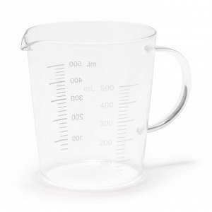 MUJI Heatproof Glass Measuring Cup – мерный стакан из термостойкого стекла 500 мл