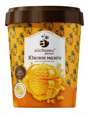 Десерт взбитый заморож Айсберри сорбет манго ведро 350  гр (1/6)