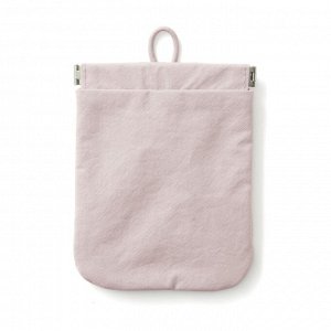 MUJI Wrinkle Nylon One-Touch Flat Pouch – плоский органайзер из жатого нейлона с удобным открытием