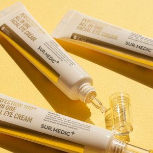 Пептидный крем для век с частицами золота SUR.MEDIC+ PERFECTION 100TM ALL IN ONE FACIAL EYE CREAM (35ml)