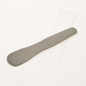 MUJI Stainless Steel Spatula – металлическая лопаточка для кремов с футляром
