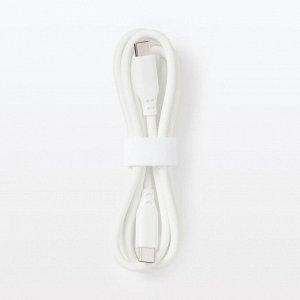 MUJI Soft USB Cable 1m (USB-C to USB-C) – мягкий USB-C кабель с поддержкой PD 60W