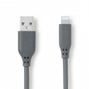 MUJI Soft Lightning Cable 1m (USB-A to Lightning) – мягкий кабель Lightning, устойчивый к запутыванию