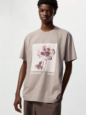 UNIQLO UT - футболка “MoMA Art Icons” с принтом из коллекции Нью-Йоркского Музея современного искусства - 31 BEIGE