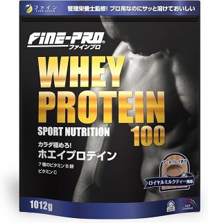 Протеиновый коктейль с поливитаминами FINE JAPAN Whey Protein Pro