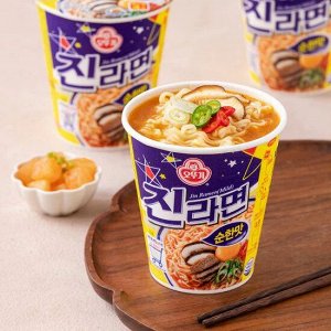 Лапша со вкусом грибов "Джин Рамен Jin Ramen" (Mild) 65г
