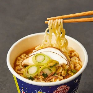 Лапша со вкусом грибов "Джин Рамен Jin Ramen" (Mild) 65г