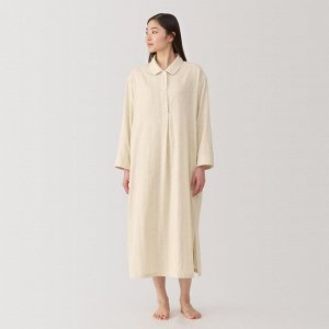 MUJI Double Gauze Pajama Dress – женская пижама-сорочка из марлевой ткани