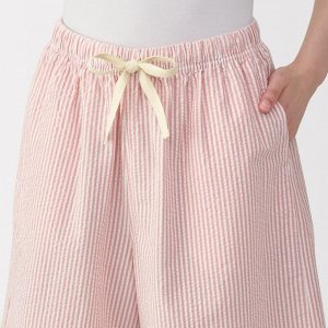 MUJI Seersucker Half Pants – женские шорты из жатого хлопка