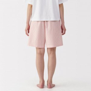 MUJI Seersucker Half Pants – женские шорты из жатого хлопка