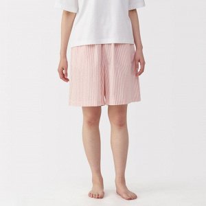 MUJI Seersucker Half Pants – женские шорты из жатого хлопка