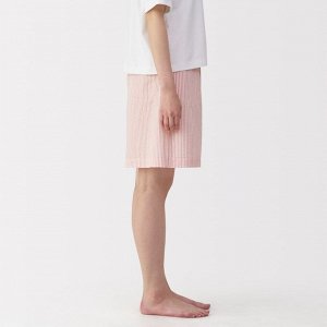 MUJI Seersucker Half Pants – женские шорты из жатого хлопка