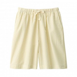 MUJI Seersucker Half Pants – женские шорты из жатого хлопка