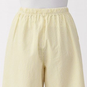 MUJI Seersucker Half Pants – женские шорты из жатого хлопка