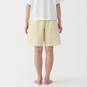 MUJI Seersucker Half Pants – женские шорты из жатого хлопка