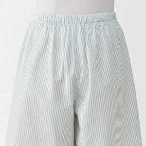 MUJI Seersucker Half Pants – женские шорты из жатого хлопка