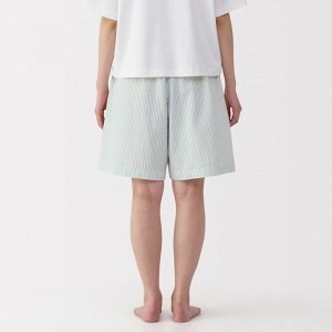MUJI Seersucker Half Pants – женские шорты из жатого хлопка