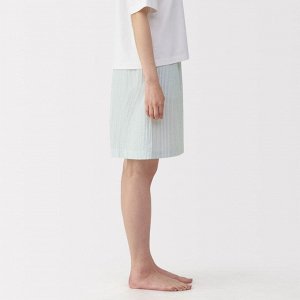 MUJI Seersucker Half Pants – женские шорты из жатого хлопка