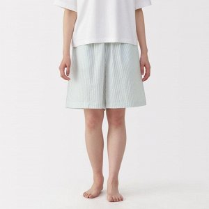 MUJI Seersucker Half Pants – женские шорты из жатого хлопка
