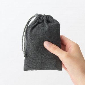 MUJI Cotton Blend Travel Eye Mask – дорожная маска для глаз из хлопкового трикотажа