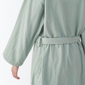 MUJI Gauze Pile Bath Gown – банный халат из марлевой и махровой ткани с капюшоном