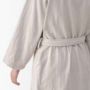 MUJI Gauze Pile Bath Gown – банный халат из марлевой и махровой ткани с капюшоном