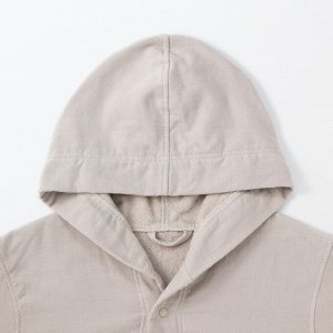 MUJI Gauze Pile Bath Gown – банный халат из марлевой и махровой ткани с капюшоном
