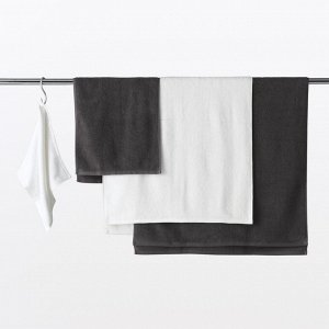 MUJI Fluffy Pile Face Towel – лицевое полотенце из плотной махровой ткани