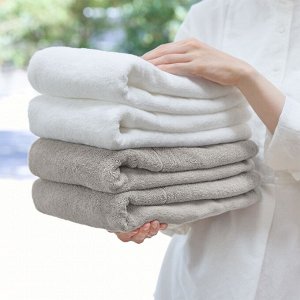 MUJI Fluffy Pile Bath Towel – махровое банное полотенце из длинноволокнистого хлопка